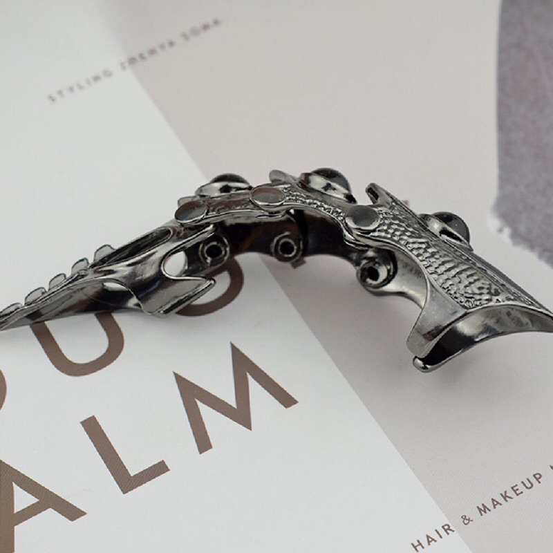 Nhẫn khớp ngón tay móng vuốt rồng siêu ngầu unisex