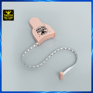 Thước dây mini cuộn rút 1,5m The Gym Shop nhỏ gọn có móc gài tiện lợi