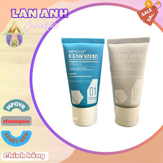 Dầu gội nam ngăn ngừa gàu Kenry Men Mpoyr set dùng thử