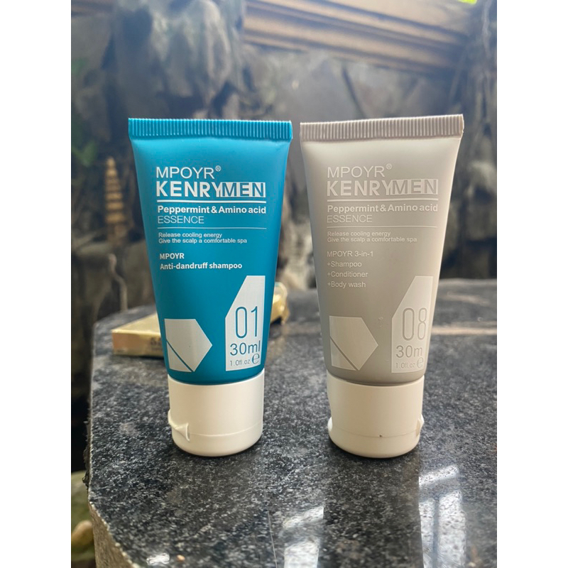 Dầu gội nam ngăn ngừa gàu Kenry Men Mpoyr set dùng thử