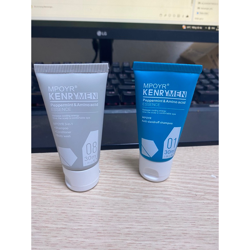Dầu gội nam ngăn ngừa gàu Kenry Men Mpoyr set dùng thử