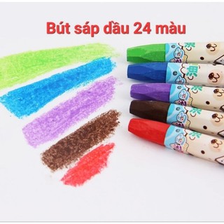 Bút sáp dầu 24 màu loại đẹp