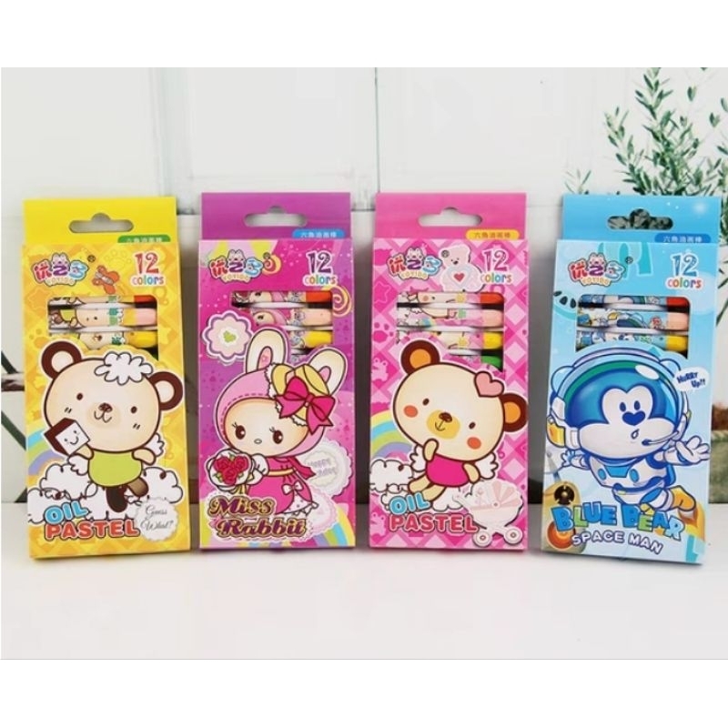 Bút sáp dầu 24 màu loại đẹp