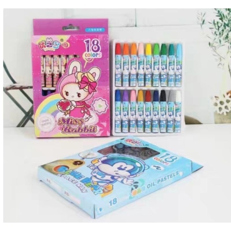 Bút sáp dầu 24 màu loại đẹp