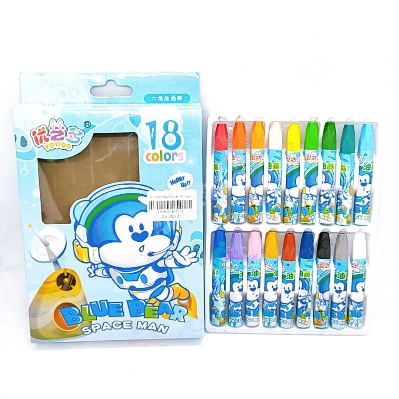 Bút sáp dầu 24 màu loại đẹp