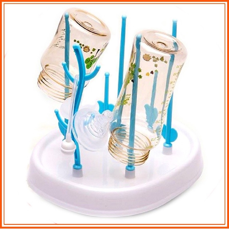 Khay úp bình sữa, núm ti đồ dùng cho bé