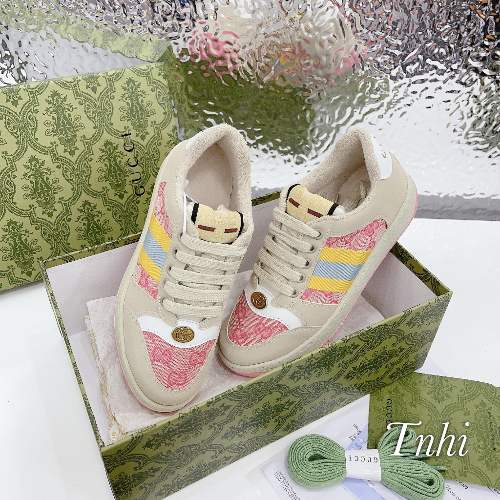 GIÀY THỂ THAO GC PHỐI HỒNG