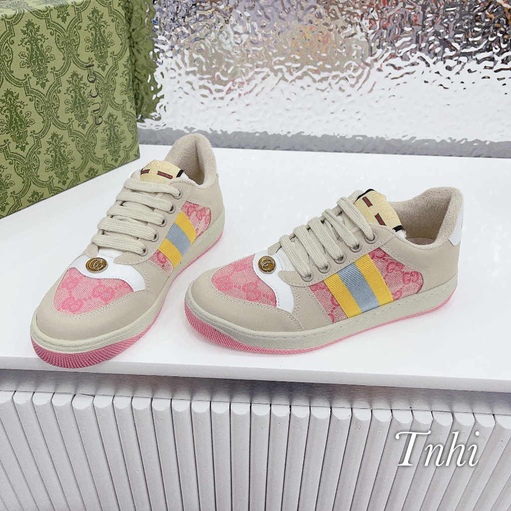 GIÀY THỂ THAO GC PHỐI HỒNG