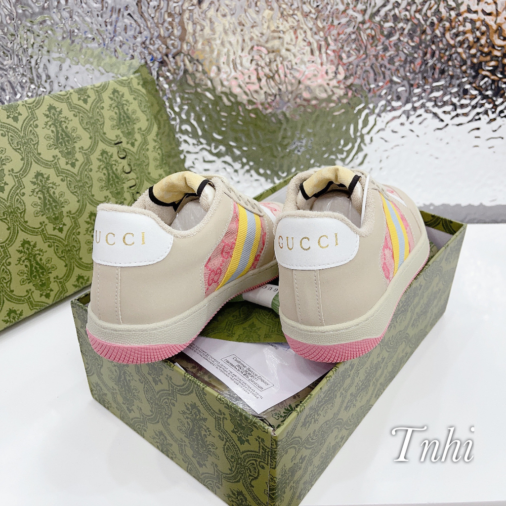 GIÀY THỂ THAO GC PHỐI HỒNG