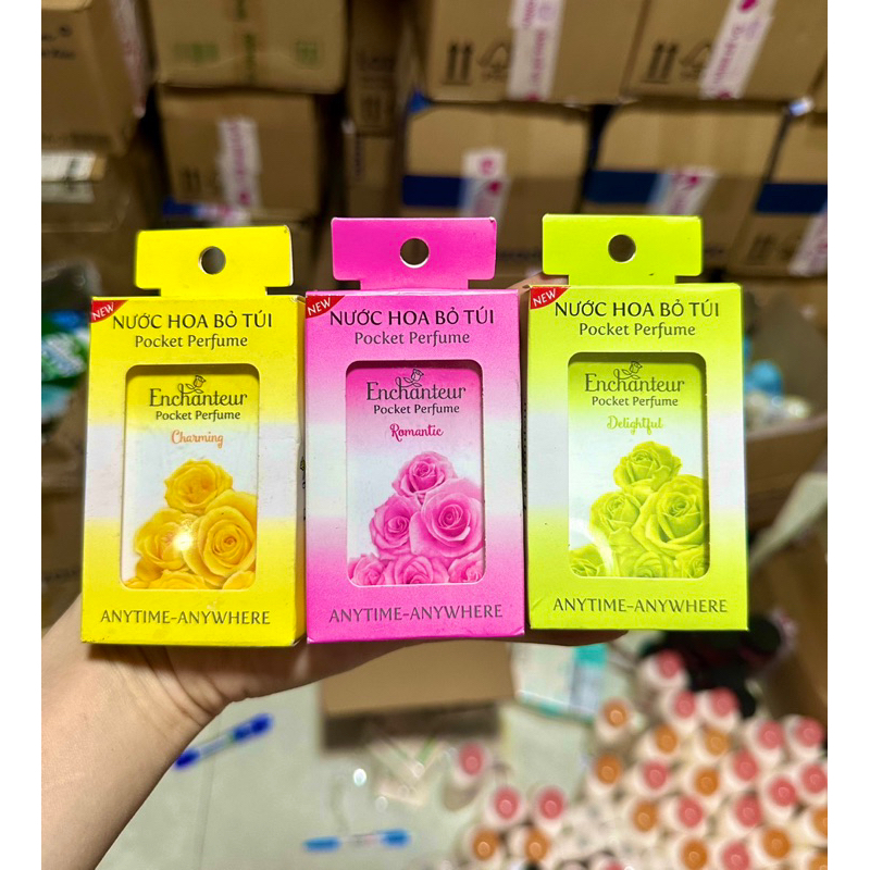 NƯỚC HOA BỎ TÚI ENCHANTEUR CAO CẤP 18ml