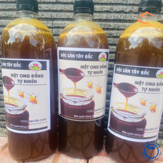 Mật ong đắng 138 rừng tự nhiên nguyên chất vắt từ mật ong rừng nguyên tổ sáp, kháng sinh tự nhiên hỗ trợ đường hô hấp