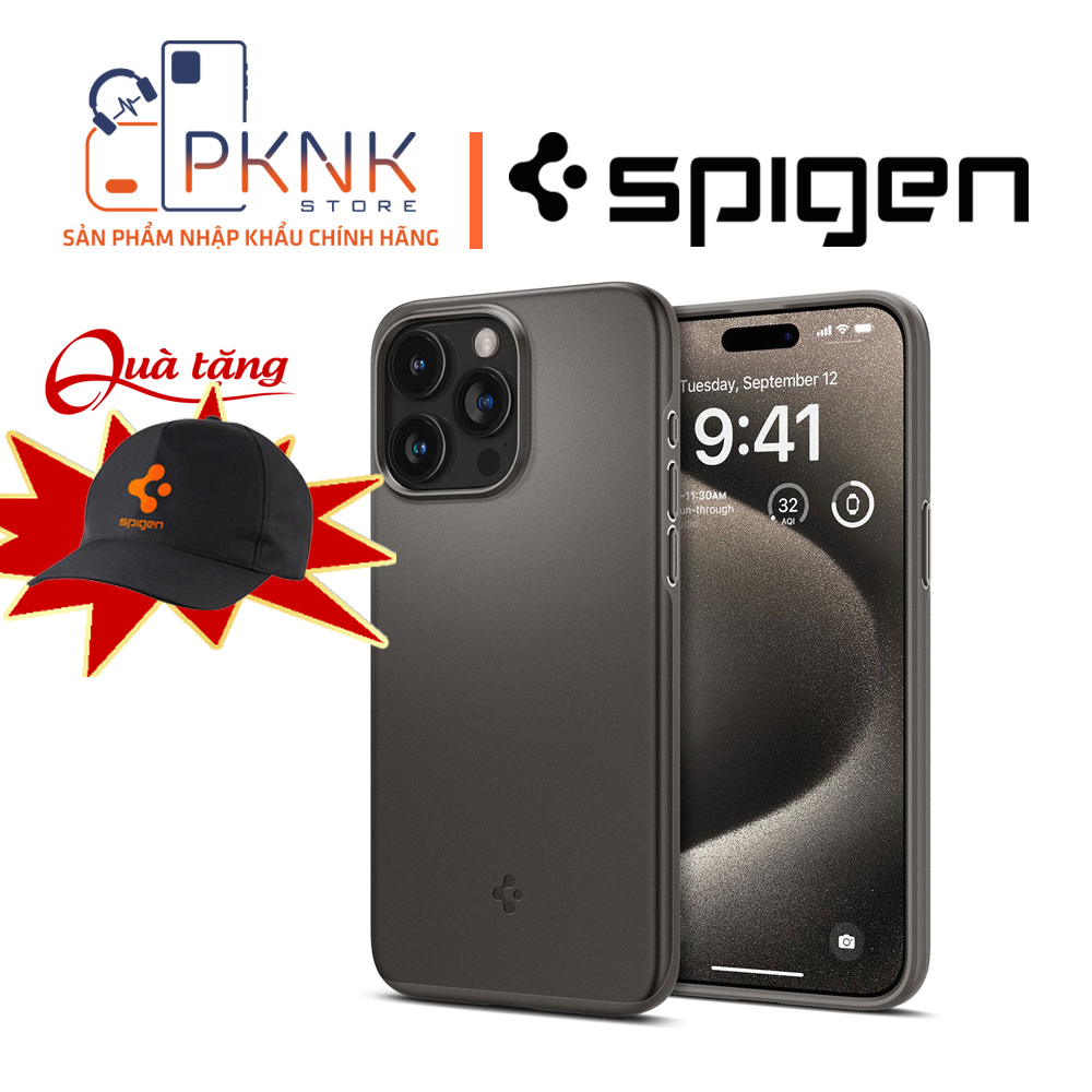 Ốp Lưng Spigen Thin Fit iPhone 15 15 Plus 15 Pro 15 Pro Max