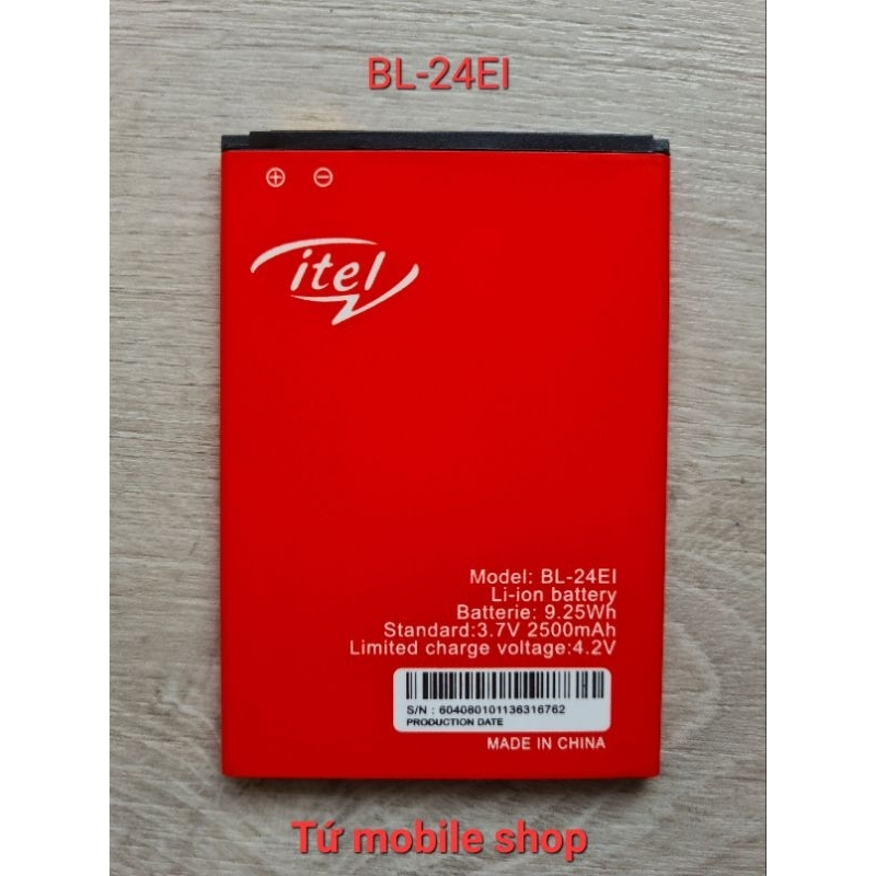Pin itel BL-24EI A32 / A32F / A32S , 2400mAh