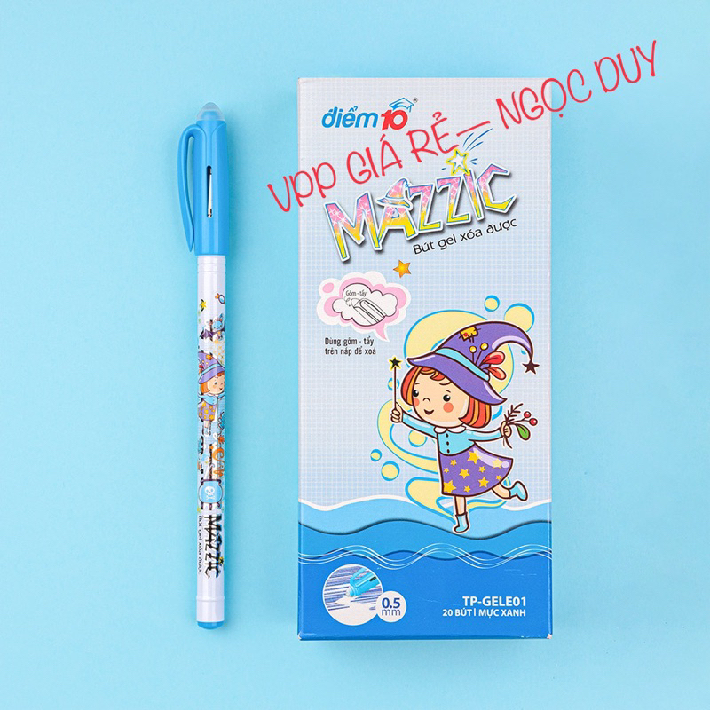 COMBO 10 Bút Gel Điểm 10 xóa được TP-GELE01 HÀNG CTY , BÚT ĐANG HÓT TRÊN THỊ TRƯỜNG