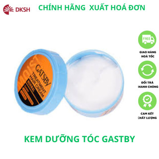 Kem ủ tóc phục hồi hư tổn hair treatment cream siêu mượt lạnh thơm nhật bản giá rẻ Gatsby treatment hair cream 70g, 125g