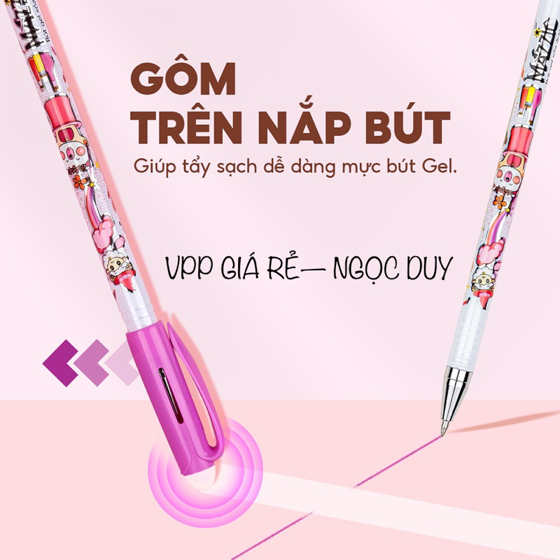 COMBO 10 Bút Gel Điểm 10 xóa được TP-GELE01 HÀNG CTY , BÚT ĐANG HÓT TRÊN THỊ TRƯỜNG