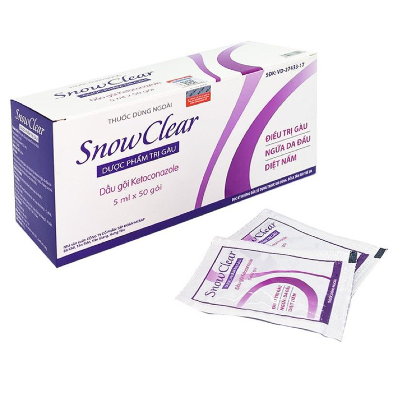 Dầu gội SnowClear - 3 phân loại