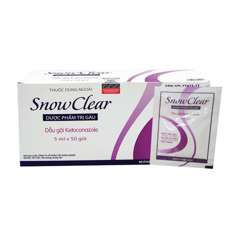 Dầu gội SnowClear - 3 phân loại