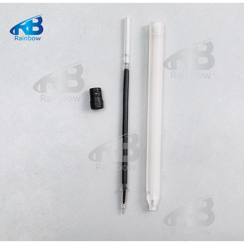 Bút gel bút nước đen mực khô nhanh ngòi 0,5mm bút gel đen nét mượt RB11