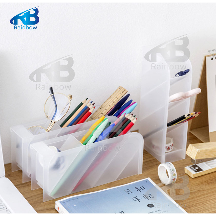 Kệ Nhựa ngăn đựng bút, Đồ Dùng,Hộp Ống Cắm Bút RB05