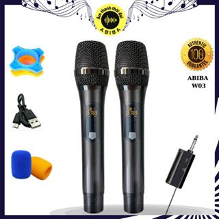 Micro không dây hút âm mạnh tích hợp pin sạc lại hát karaoke gia đình và giàn âm thanh xe hơi thay thế cho micro loa kéo
