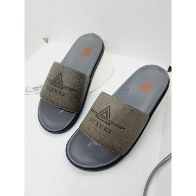 Dép lê bản BQ chất liệu Da xịn thật chính hãng D8826 size 38-43