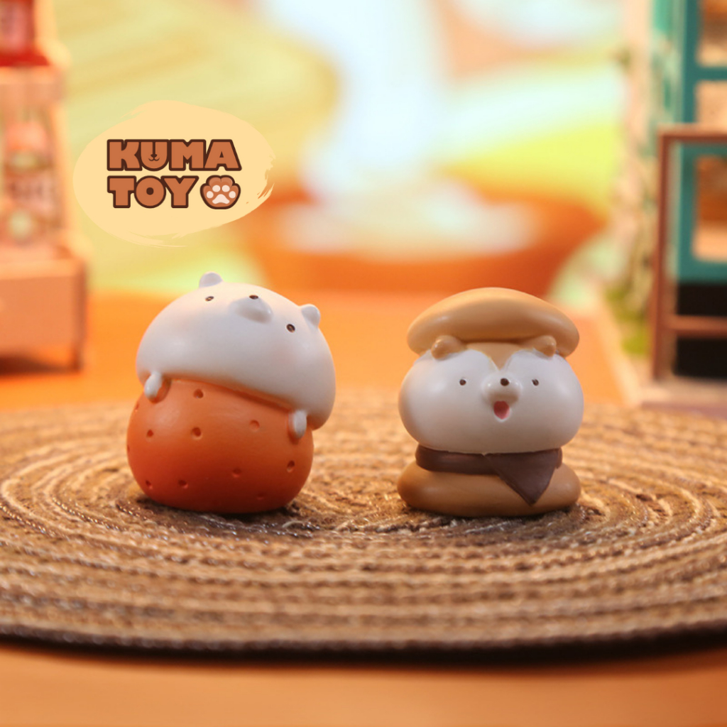 Blindbox Tạp hóa của Shiwan series 2 - Mô hình thú cưng và đồ ăn siêu dễ thương