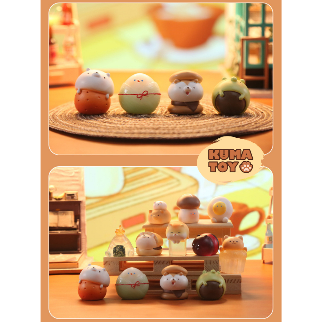 Blindbox Tạp hóa của Shiwan series 2 - Mô hình thú cưng và đồ ăn siêu dễ thương