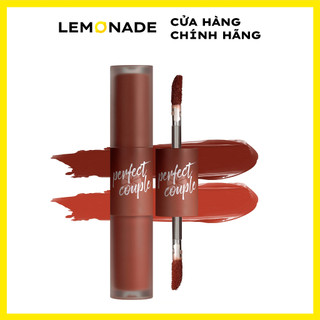 [DATE 03/2025]Son kem 2 đầu Lemonade Perfect Couple Lip Fashionistar 8g