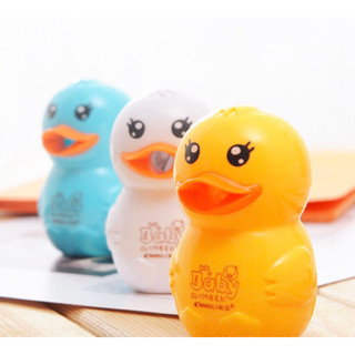 Set 2 Gọt bút chì hình vịt đáng yêu gọt vịt vàng vịt xanh đồ dùng học tập văn phòng phẩm gọt bút chì cơ gọt bút chì tay