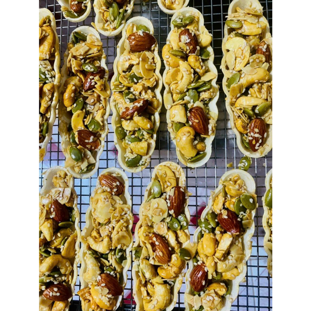 Bánh Thuyền mix hạt dinh dưỡng loại siêu hạt xịn