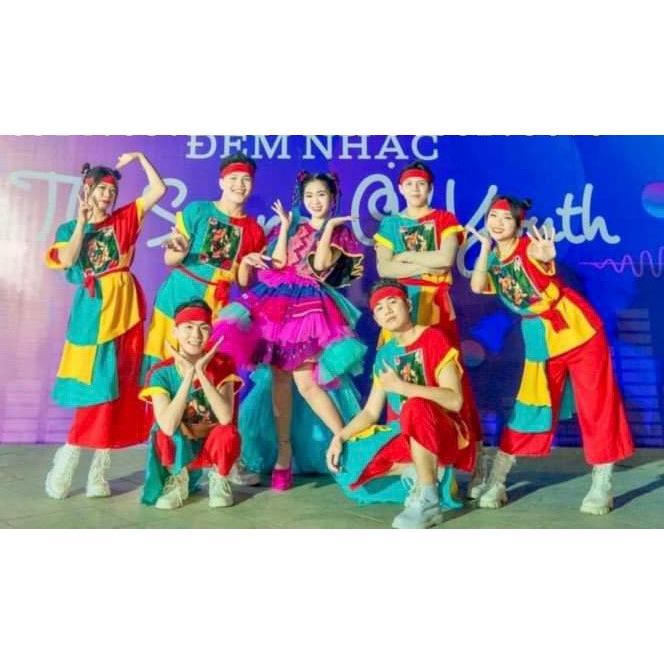 Trang phục đồng giao biểu diễn siêu đẹp, có size cho bé từ 12kg đến 40kg