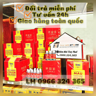 Tinh màu pu cho đồ gỗ, Tinh màu pha sơn gỗ HPRO chính hãng