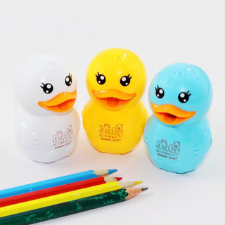Set 2 Gọt bút chì hình vịt đáng yêu gọt vịt vàng vịt xanh đồ dùng học tập văn phòng phẩm gọt bút chì cơ gọt bút chì tay