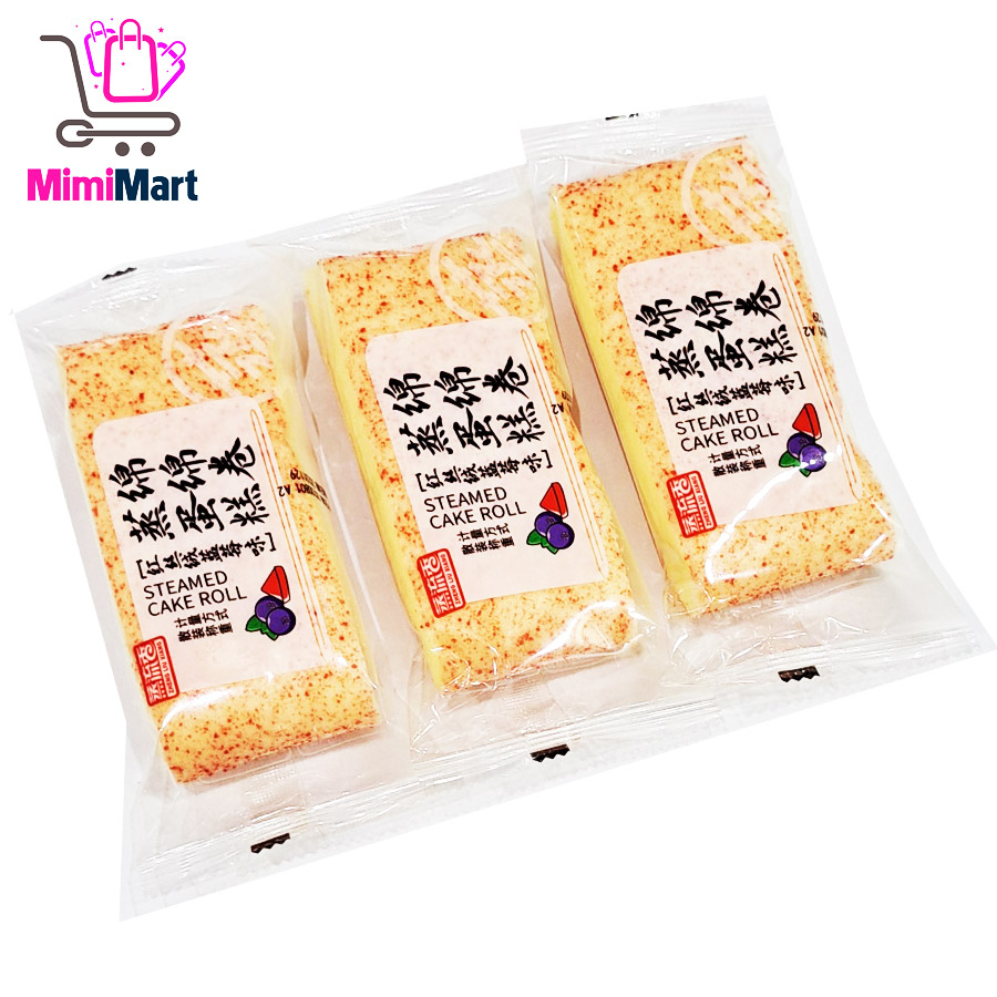 Bánh bông lan Đài Loan siêu mềm mịn, nhân siêu nhiều, tan chảy, ít ngọt