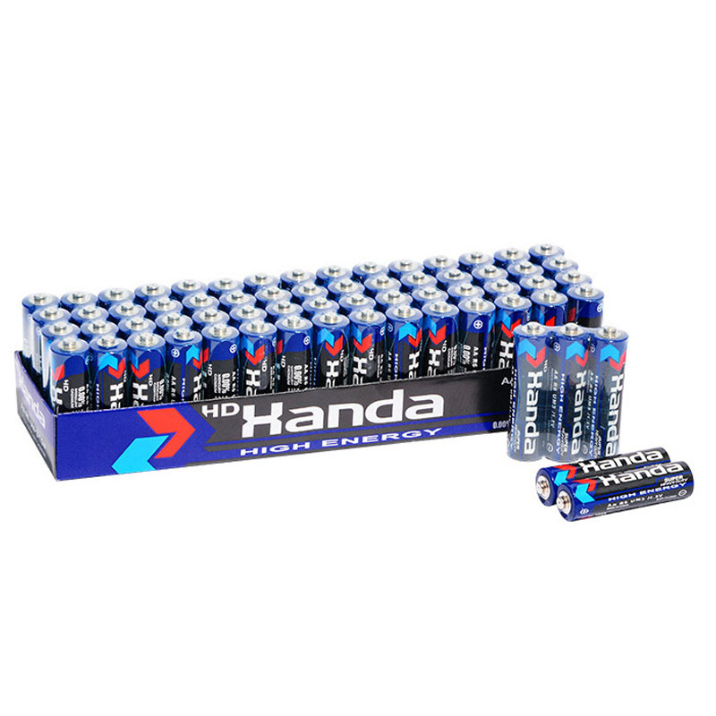 Combo 60 /4 viên Pin tiểu khô 1,5V carbon Doublepow  【HANDA]