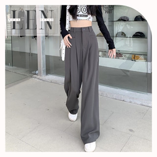  Quần vải lưng cao 4 màu quảng châu chất GOLD HÀN ống rộng cạp cao kèm túi trước 