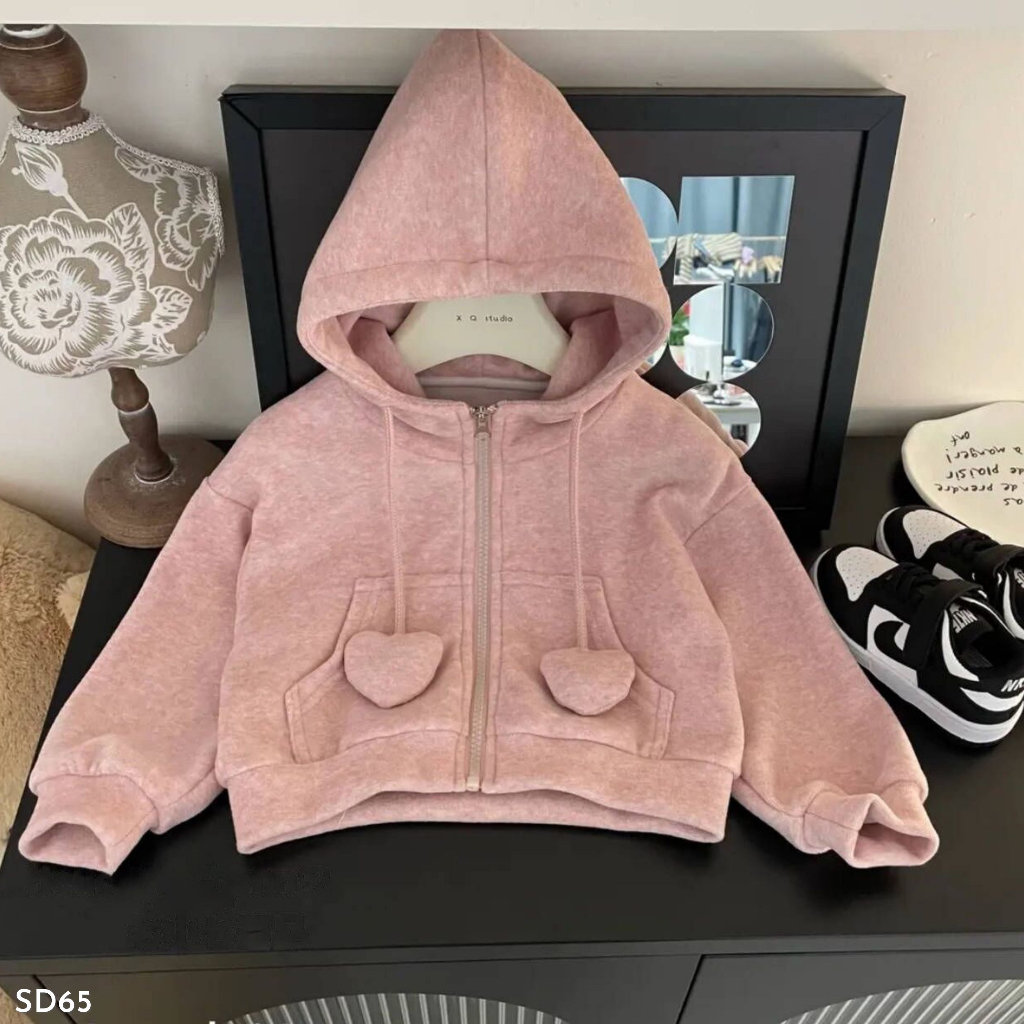 Set dài tay cho bé gái, set nỉ cho bé Thanh Hằng Baby 11kg đến 31kg