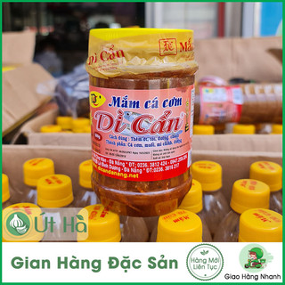 Mắm Cá Cơm Dì Cẩn Hủ 500gr Mắm Cái Đặc Sản Đà Nẵng Hương Vị Đậm Đà Thơm Ngon - Út Hà Đặc Sản