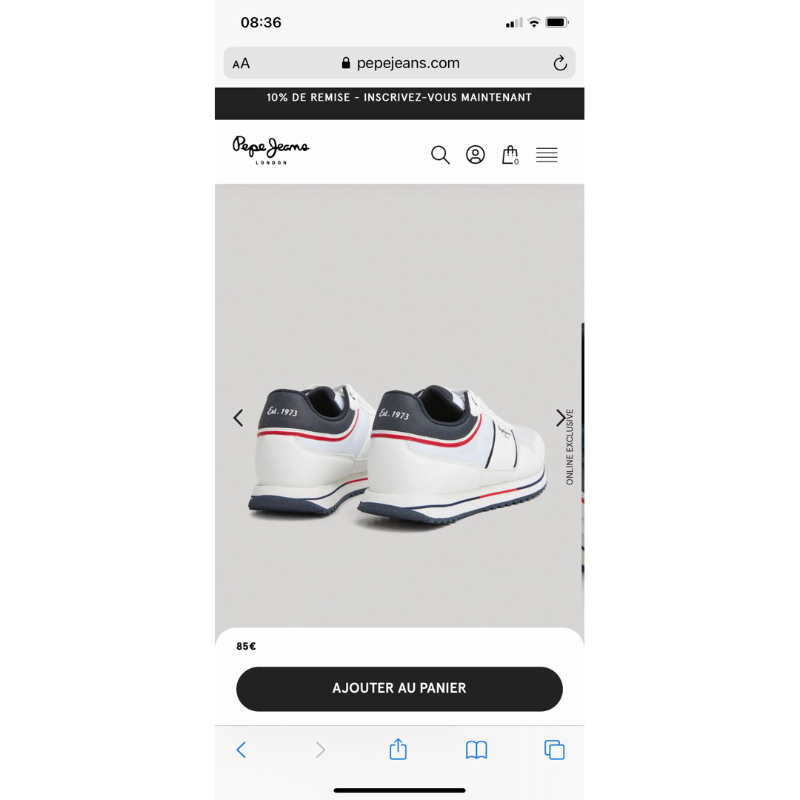 Giầy chạy hiệu Pepe jeans