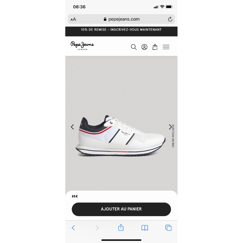 Giầy chạy hiệu Pepe jeans