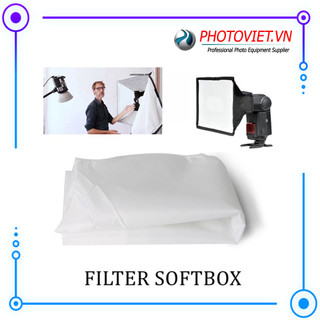 Vải filter tản sáng softbox cho đèn máy quay fc-15
