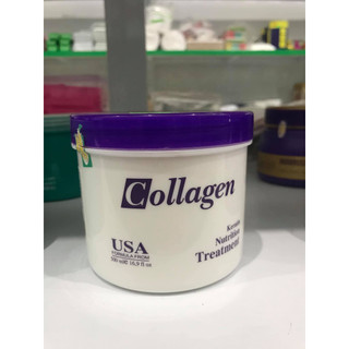 Hấp dầu siêu mượt Tiwan collagen 500ml