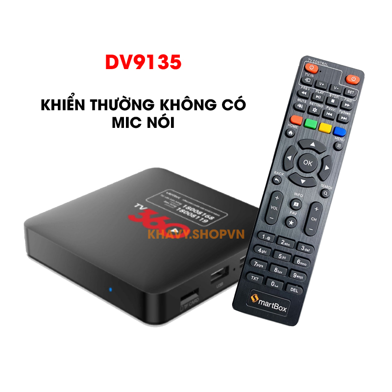 Android TV Box Viettel, TV360 DV9135 - IP952 qua sử dụng, đầy đủ phụ kiện