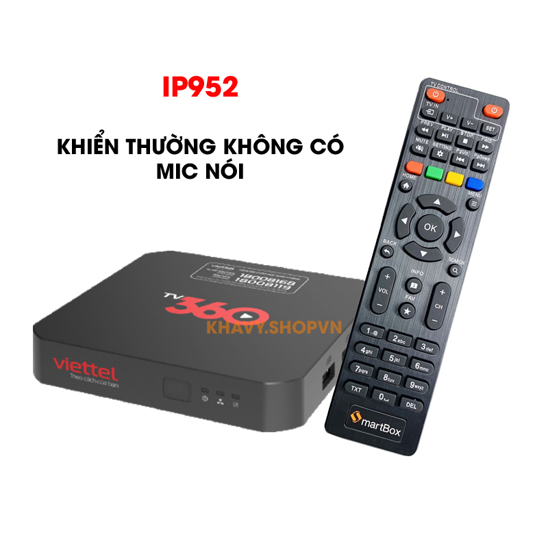 Android TV Box Viettel, TV360 DV9135 - IP952 qua sử dụng, đầy đủ phụ kiện