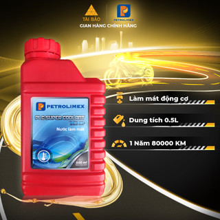 Nước làm mát động cơ PETROLIMEX PLC SUPER COOLANT 100 - BÌNH 500ml - Chính Hãng