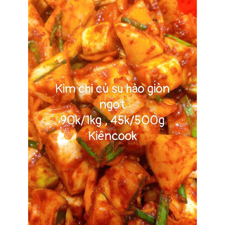 Kim chi củ su Hào giòn ngon 😋