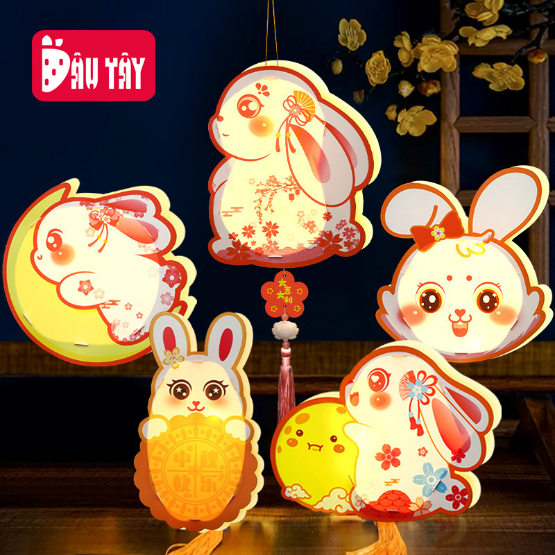 Đèn lồng trung thu nhiều hình cho bé trai bé gái