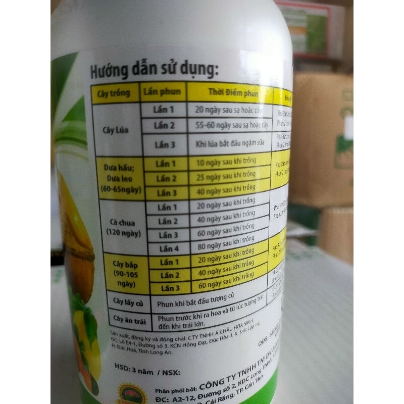 KALI SỮA AC- SUPERPOTAS  500ml