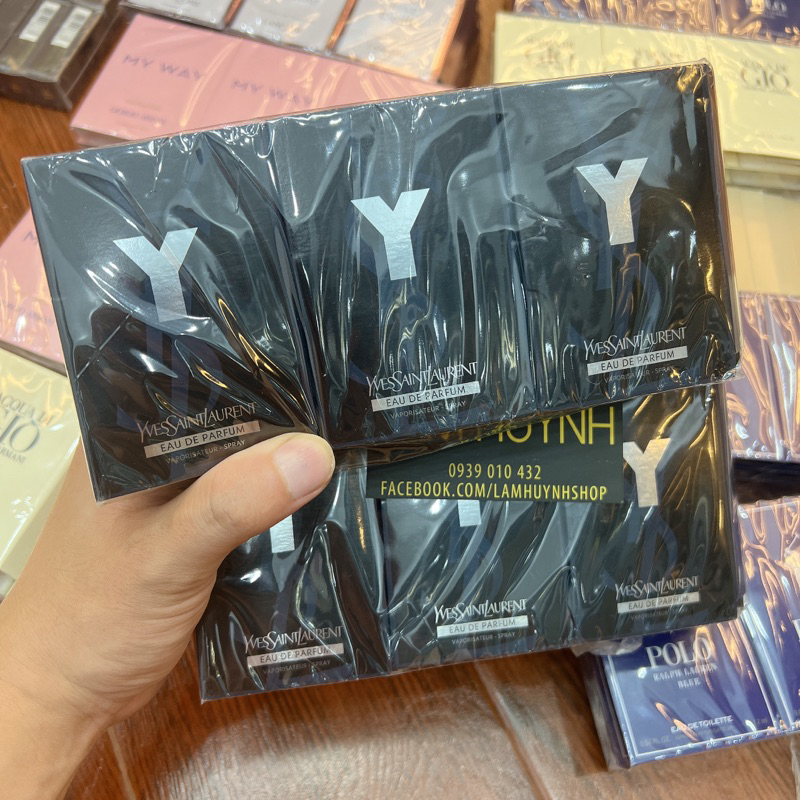 Vial Nước hoa Nam YSL Y EDP - Le Parfum 1,2ml